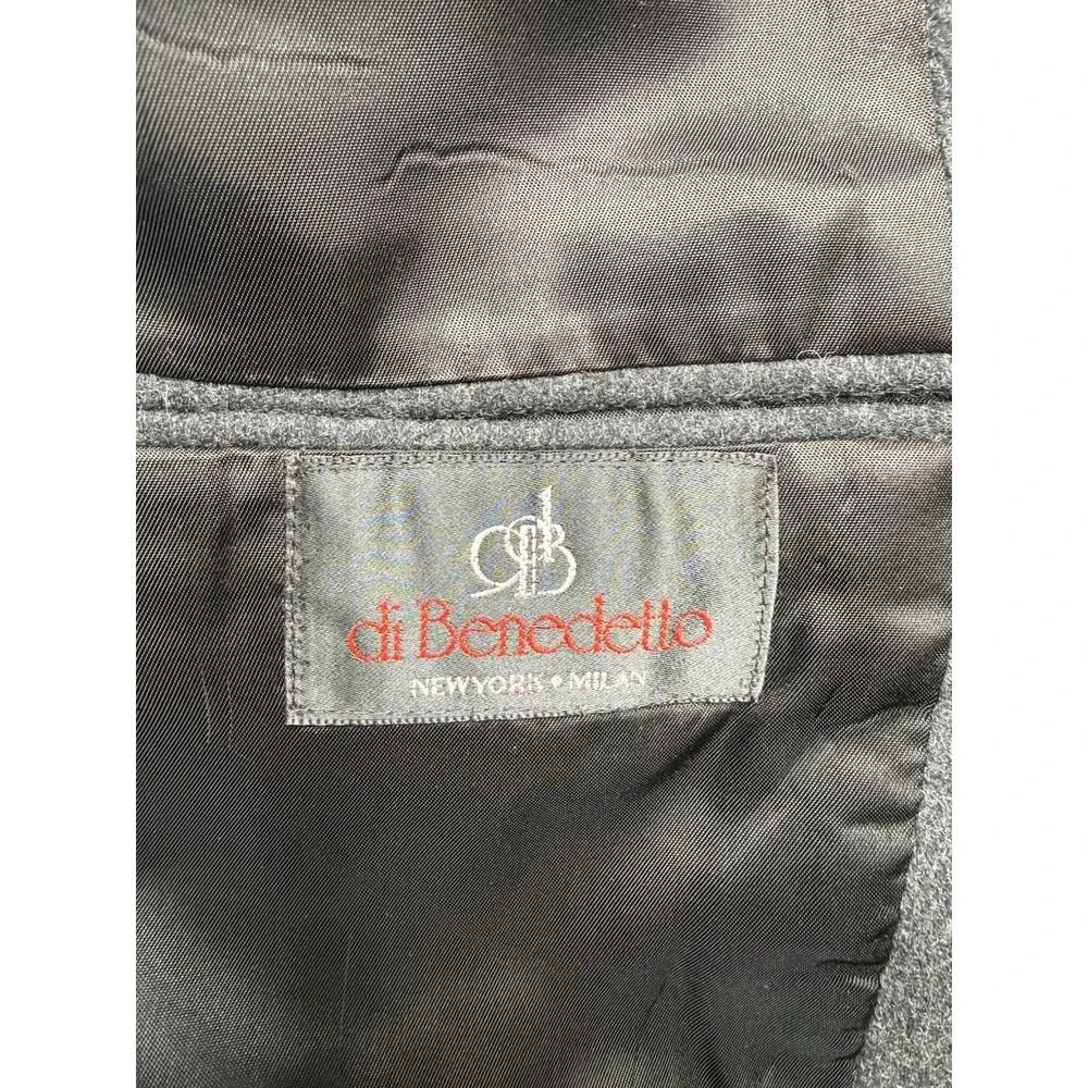 DiBenedetto Wool Cashmere Blend Sport Coat‎ Men 44R Gray  Blazer